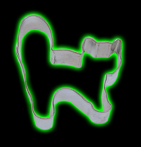 Halloween Cat Cookie Cutter 3.25