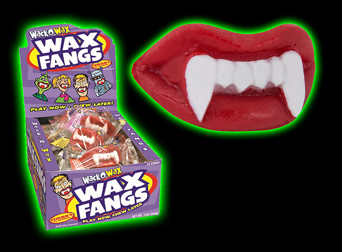 Wax Fangs with Vampire Teeth
