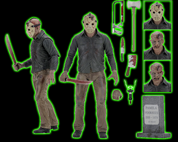 Friday the 13th  7″ Scale Action Figure  Ultimate Part 4 Jason