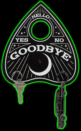 Ouija PLANCHETTE KEY HOLDER