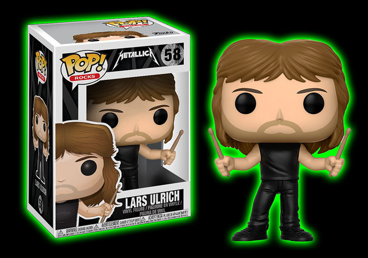 Store: Metallica: Lars Ulrich Pop! Vinyl #58