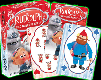 Rudolf The Red Nosed Reindeer Playing Cards