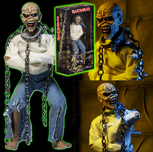 Iron Maiden Piece of Mind Eddie 8 inch clothed figure