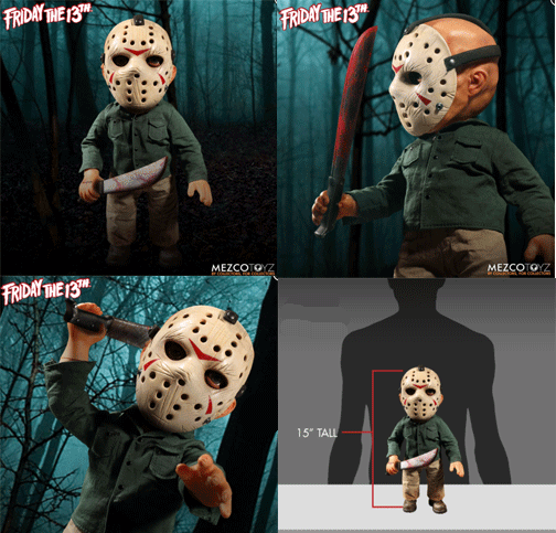 Mezco Mega Friday the 13th Jason with Sound Feature