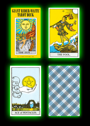 The Rider Giant Deck Tarot Cards