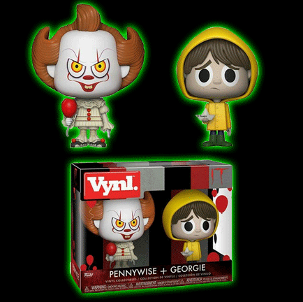 IT Pennywise and Georgie VYNL Figure 2-Pack