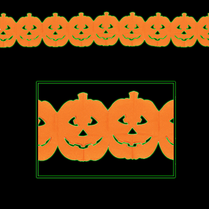 Jack-O-Lantern Garland