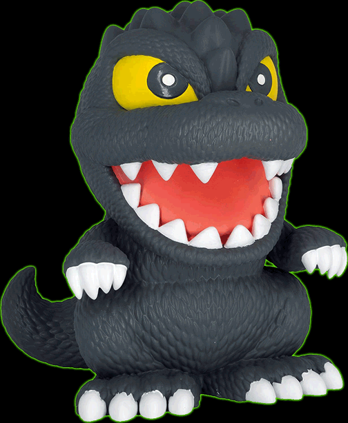 Godzilla Cartoon Figural Bank