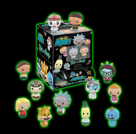 Pint Size Heroes - Rick and Morty