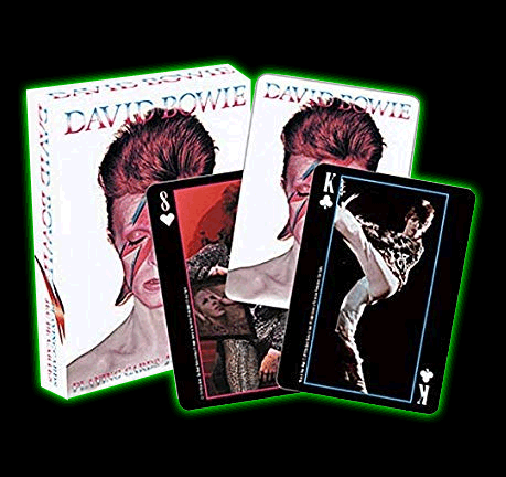 David Bowie Playing Cards