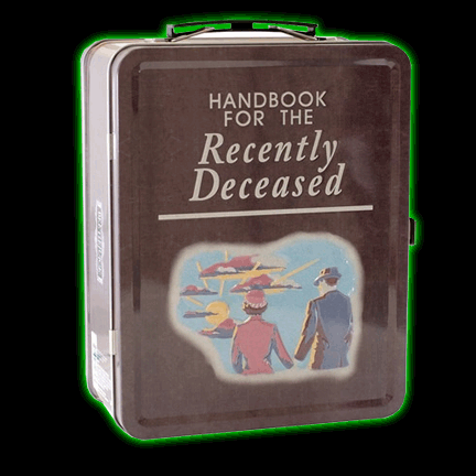 Handbook for Recently Deceased Lunchbox