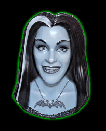 Lily Munster Vac-tastic Plastic Mask Wall Decor