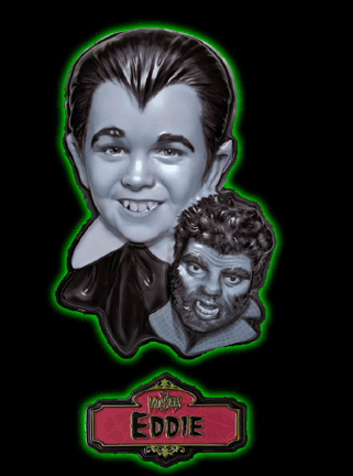 Eddie Munster Vac-tastic Plastic Mask Wall Decor