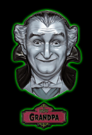 Grandpa Munster Vac-tastic Plastic Mask Wall Decor