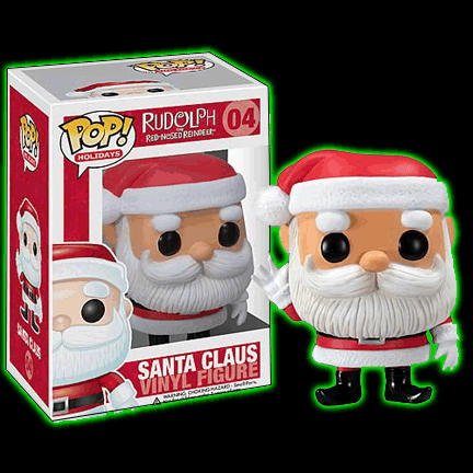 Rudolph Red-Nosed Reindeer Funko Pop Holiday Santa Claus Figure #04