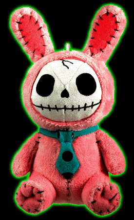 Furrybones Pink Bun-Bun Plush - Small