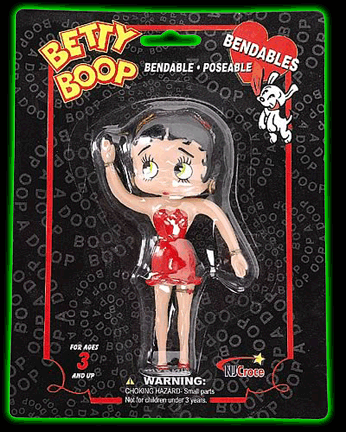 Betty Boop Bendable Figure