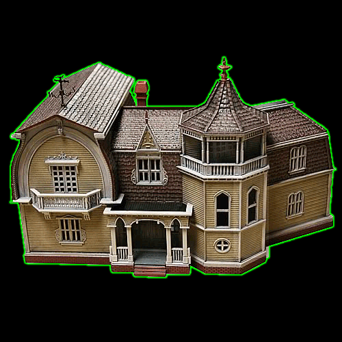 Munsters house model Munsters house model