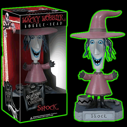 The Nightmare Before Christmas Shock Wacky Wobbler Bobblehead