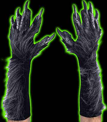 Killer Wolf Gloves Grey