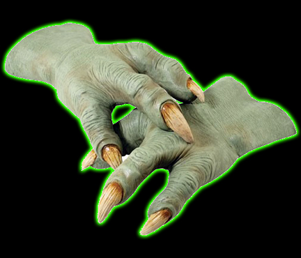 Star Wars Yoda Latex Hands