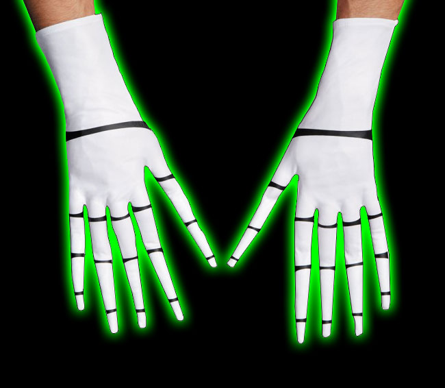 Jack Skellington Adult Gloves