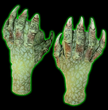 Webbed Sea Creature Gloves