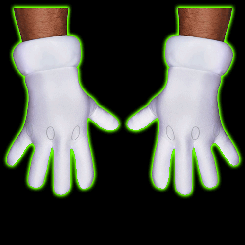 Super Mario Brothers Adult Gloves