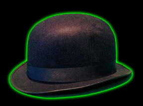 Black Bowler Hat