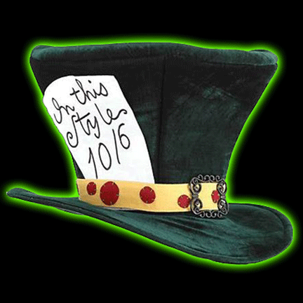 Alice In wonderland Mad Hatter Hat