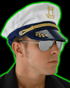 Captain Hat - White