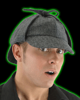 Sherlock Holmes Deerstalker Hat