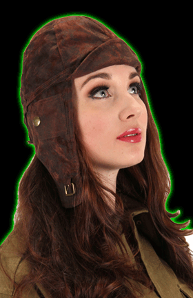 Aviator Hat Brown