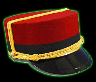 Bellboy Hat Red