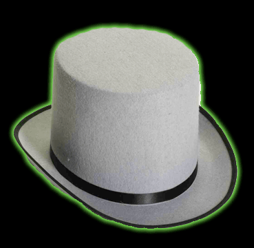 Stove Pipe Hat Grey