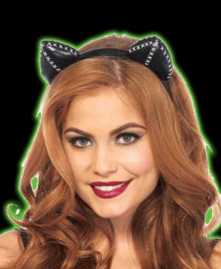 Stitch Kitty Ear Headband Catwoman