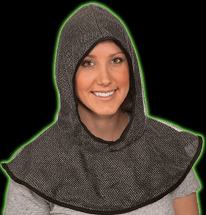 Faux Chain Mail Headpiece