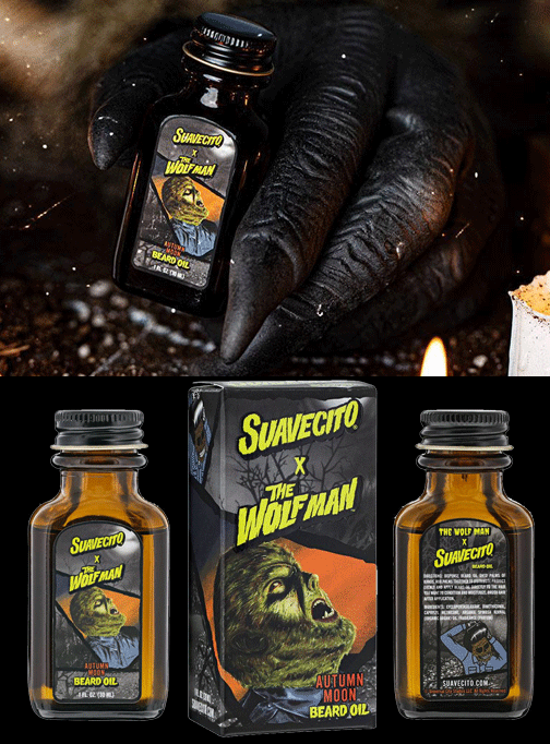 The Wolfman Suavecito Autumn Moon Beard Oil