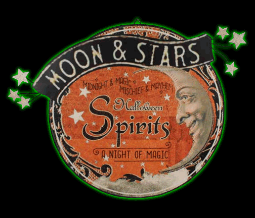 Magic Halloween Spirits Tin Sign