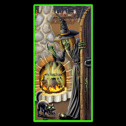 Witch's Brew Door Cover