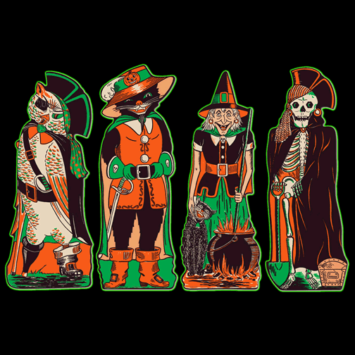 Fanci-Dress Vintage Halloween Cutouts