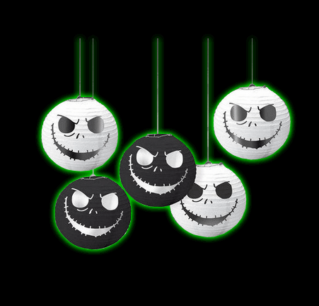 The Nightmare Before Christmas Paper Lanterns