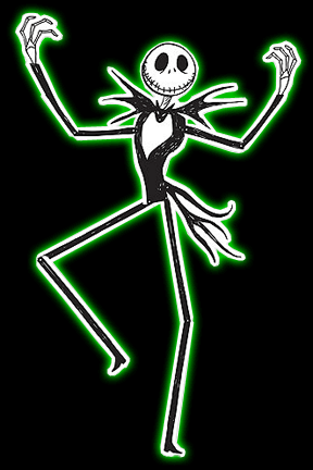 The Nightmare Before Christmas Paper Jack Cutout