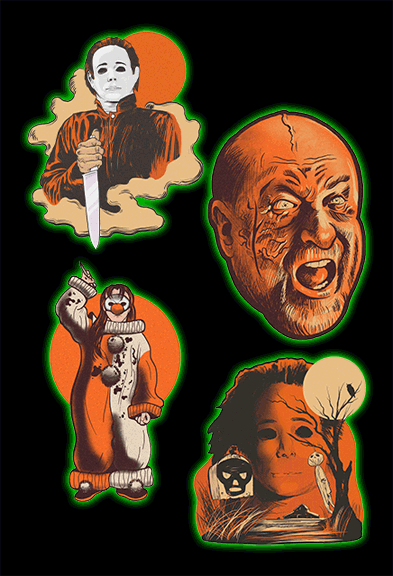 Halloween 4: The Return of Michael Myers Wall Decor Series 1