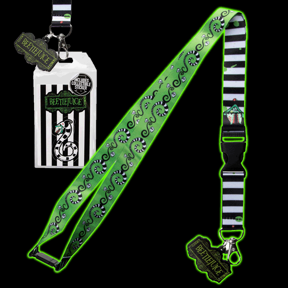 Beetlejuice Logo Lanyard