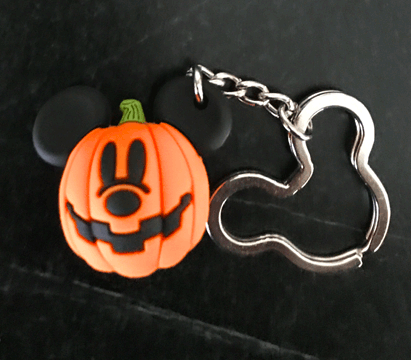 Mickey Mouse Pumpkin Keychain