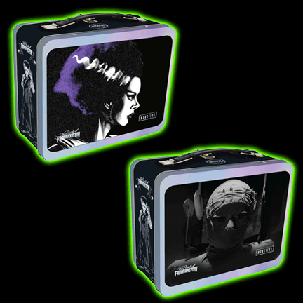 Bride of Frankenstein Tin Tote Lunch Pail