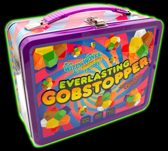 Willy Wonka Gobstopper Lunch Box