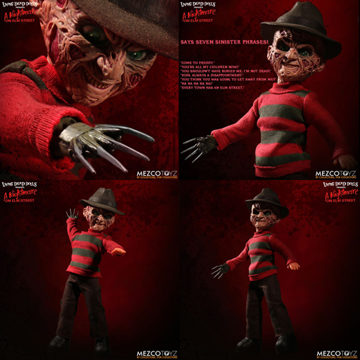 A Nightmare On Elm Street: Talking Freddy Krueger Living Dead Doll