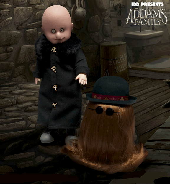 The Addams Family: Fester & It Living Dead Dolls